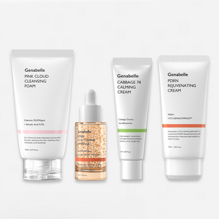 2 Week Glass Skin Set - K - Dermatology Skincare by Genabelle