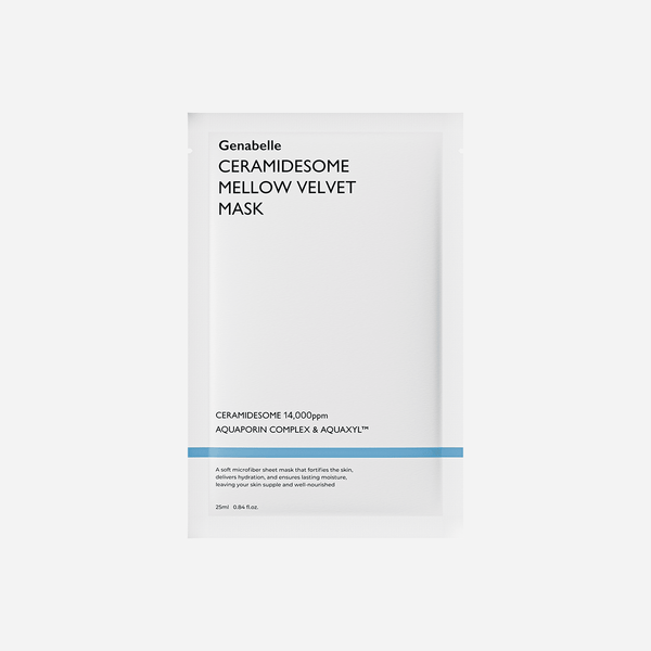 Ceramidesome Mellow Velvet Mask 5pcs - K - Dermatology Skincare by Genabelle