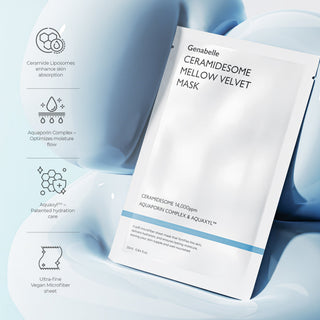 Ceramidesome Mellow Velvet Mask 5pcs - K-Dermatology Skincare by Genabelle