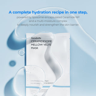 Ceramidesome Mellow Velvet Mask 5pcs - K-Dermatology Skincare by Genabelle