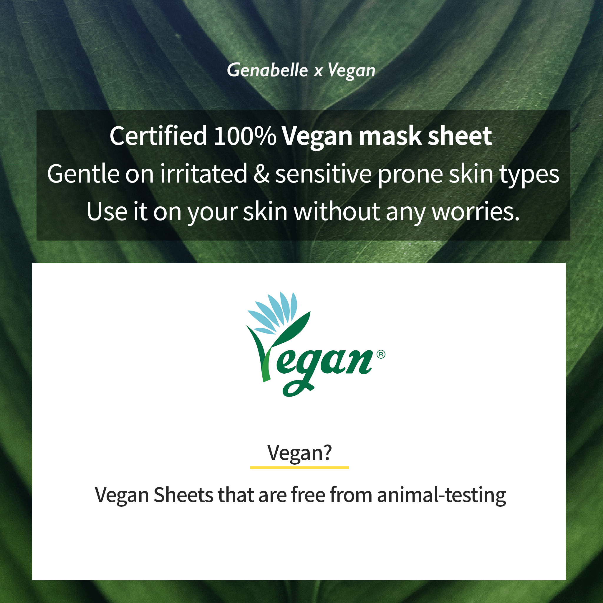 Whitening Solution Sheet Mask - Genabelle Glutathione & PDRN