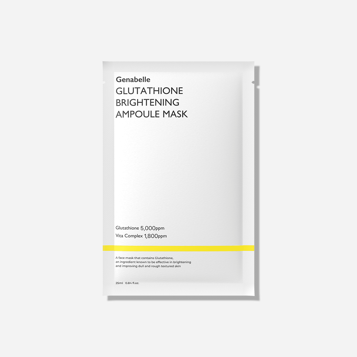 glutathione l cystine Whitening Solution Sheet Mask