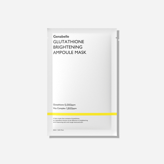 Glutathione Brightening Ampoule Mask 5pcs - K - Dermatology Skincare by Genabelle