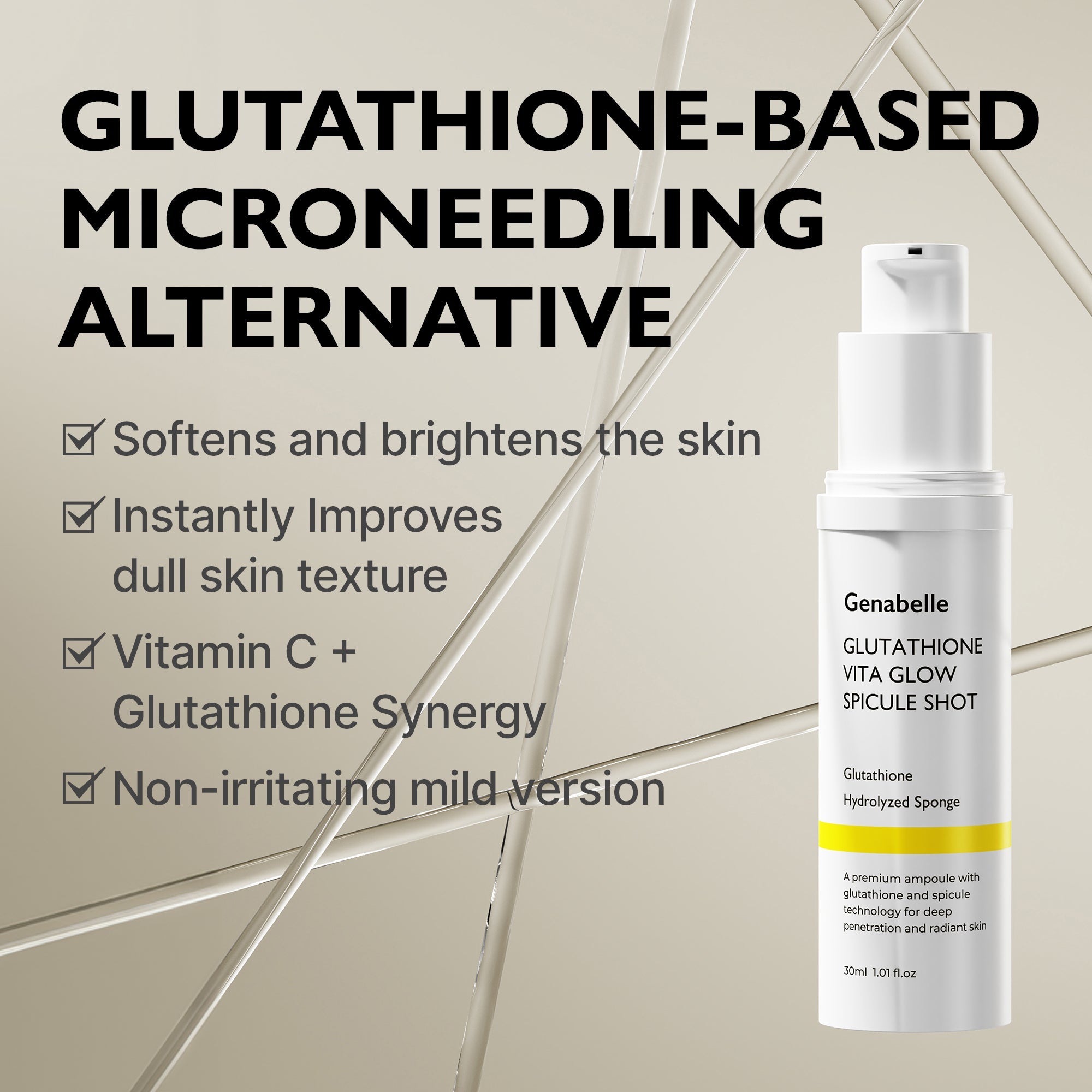 Spicule Shot - Genabelle Glutathione & Vitamins for Radiance Spicule Shot - Genabelle Glutathione & Vitamins for Radiance