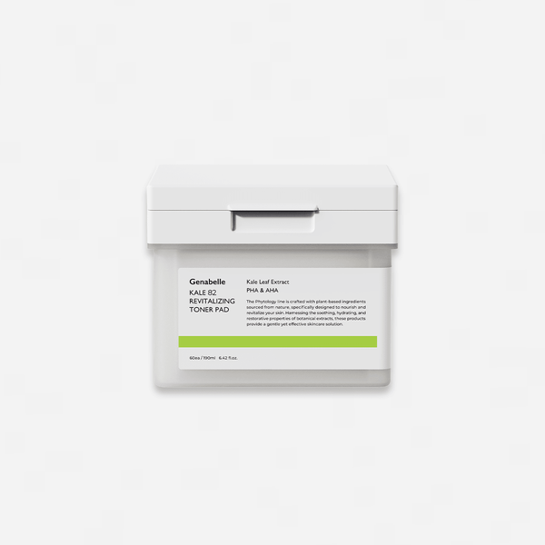 Kale 82 Toner Pad 60ea - K - Dermatology Skincare by Genabelle