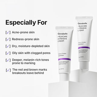 Melacare Intensive Cream 50ml - K-Dermatology Skincare by Genabelle