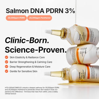 PDRN 3% Hyper Boost Ampoule - K - Dermatology Skincare by Genabelle