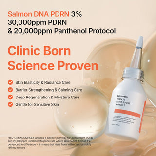 PDRN 3% Hyper Boost Ampoule - K - Dermatology Skincare by Genabelle