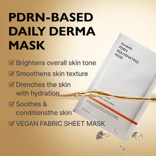 PDRN Rejuvenating Mask Sheet 5pcs - K - Dermatology Skincare by Genabelle