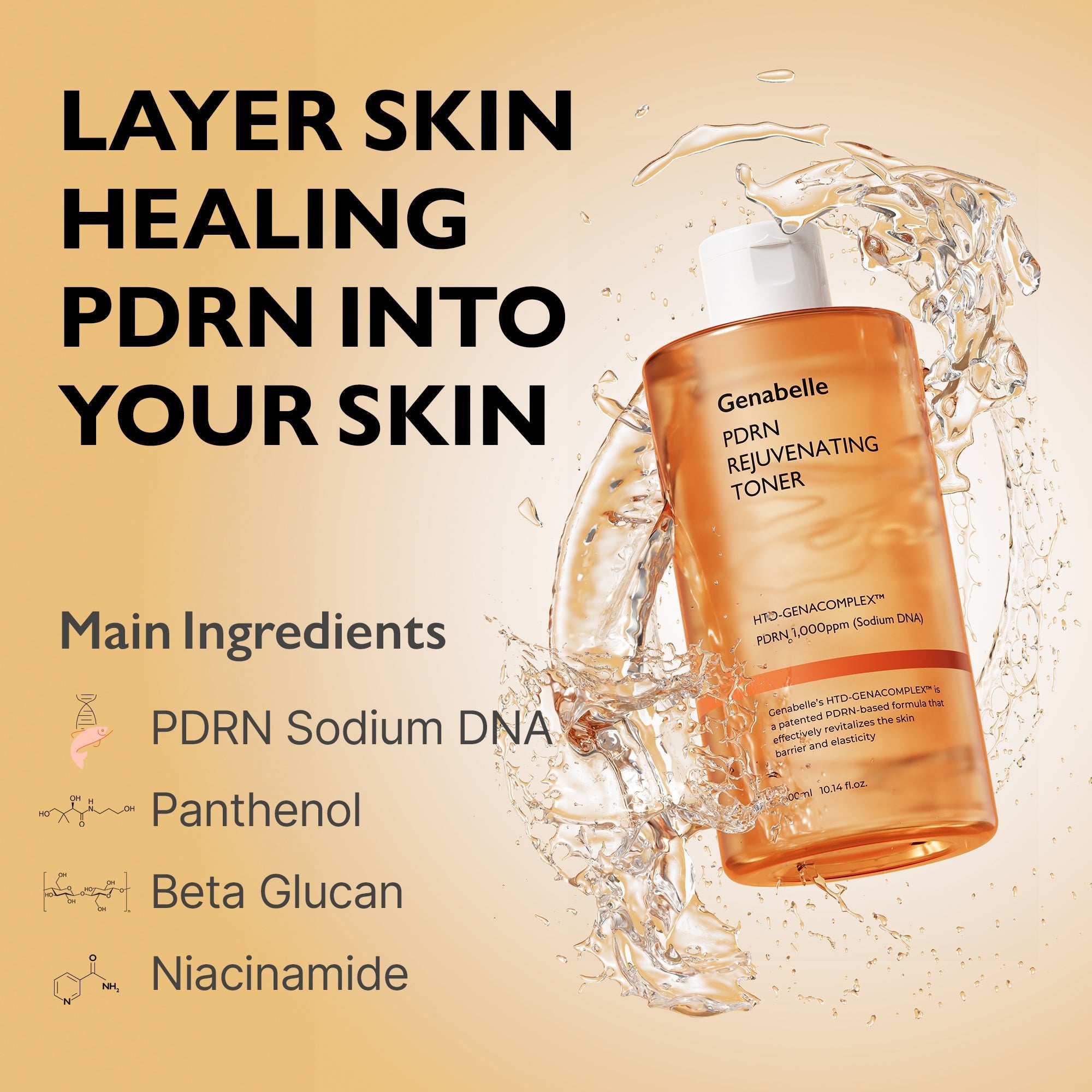 PDRN Rejuvenating Toner 300ml PDRN Rejuvenating Toner 300ml