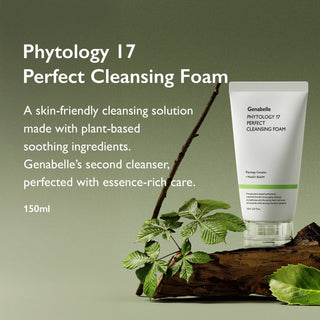 Phytology 17 Perfect Cleansing Foam 150ml - K-Dermatology Skincare by Genabelle