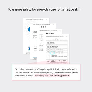 Pink Cloud Cleansing Foam 150ml - K - Dermatology Skincare by Genabelle