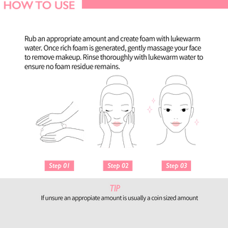 Pink Cloud Cleansing Foam 150ml - K - Dermatology Skincare by Genabelle